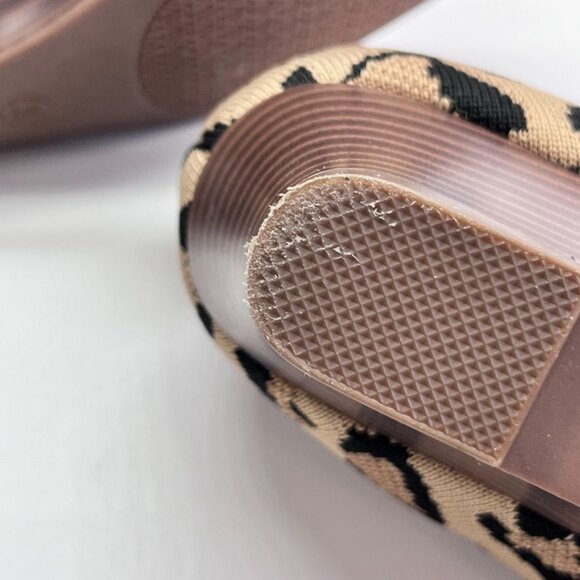 VIvala Square-Toe Wedge Margot Wedge Pro Size 7.5 (38.5) in Dark Leopard - Picture 12 of 13